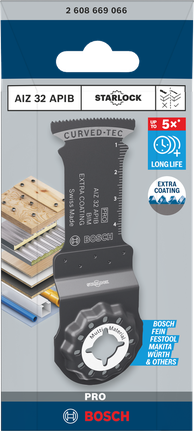 Bosch PRO AIZ 32 APIB 3/8″ 플런지 컷 블레이드.