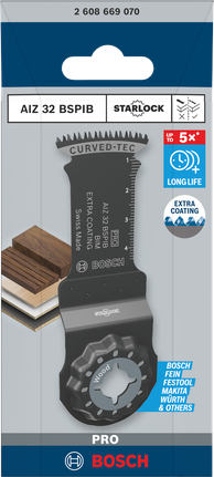 Bosch PRO AIZ 32 BSPIB 멀티툴 블레이드 32×50 mm.