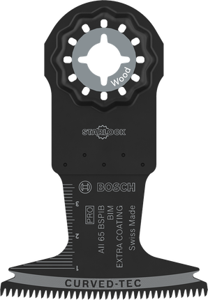 Bosch PRO AII 65 BSPIB 목재용 멀티툴 블레이드.