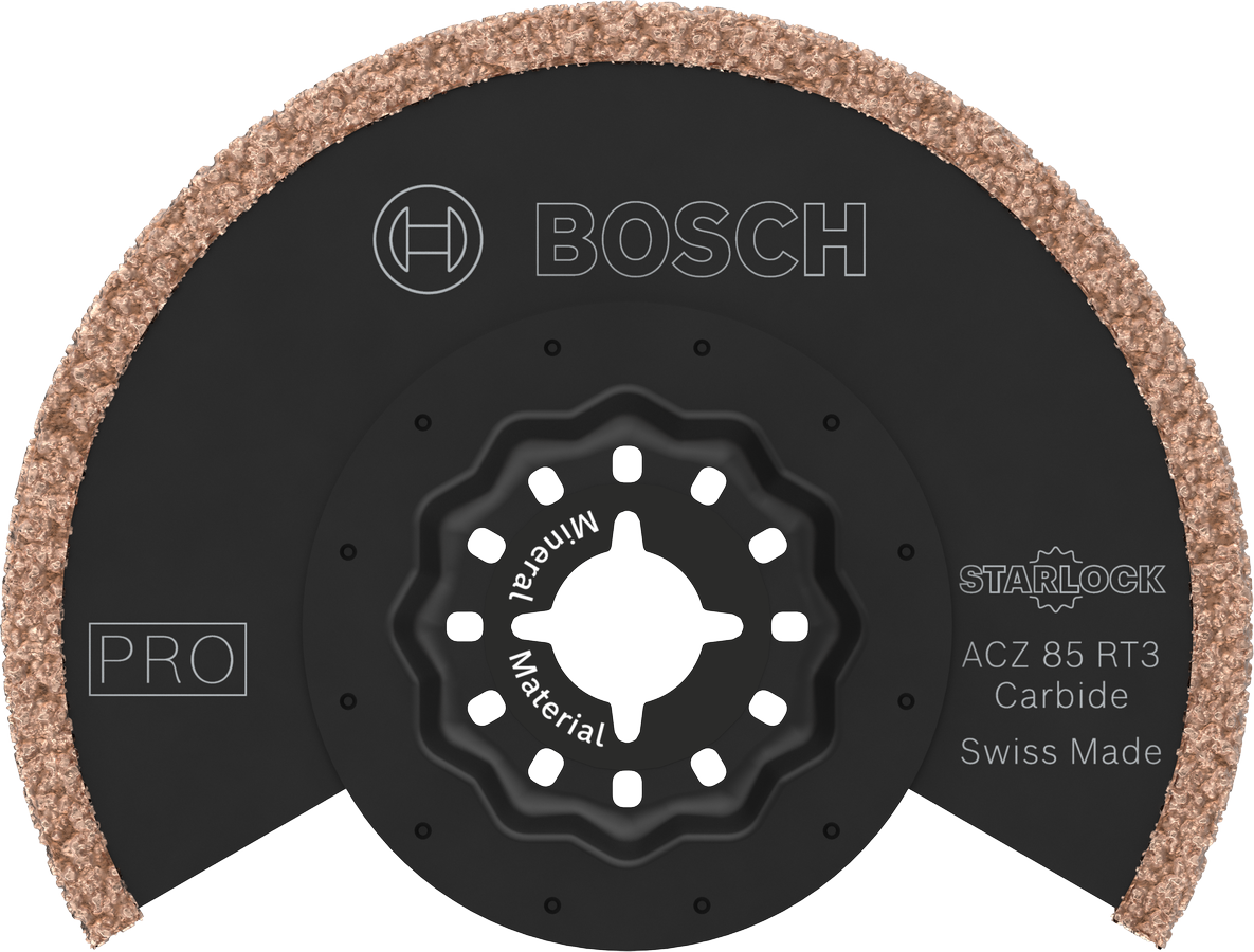 Bosch PRO ACZ 85 RT3 멀티툴 카바이드 블레이드, 85mm.
