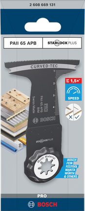Bosch PAII 65 APB 멀티툴 블레이드 65×55 mm.