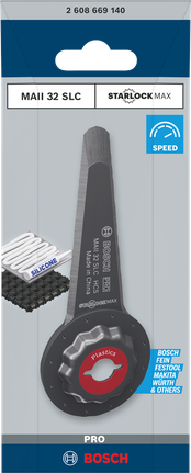 PRO MAII 32 SLC 멀티커터 날, 32 x 70mm Bosch PRO MAII 32 SLC 멀티툴 블레이드 32×70mm.