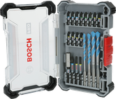 Bosch PRO Impact 혼합 세트 20개, 다양한 비트 포함.
