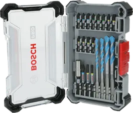 Bosch PRO Impact 혼합 세트 20개, 다양한 비트 포함.