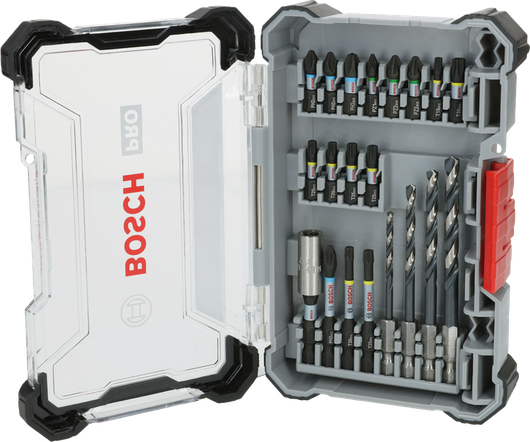 Bosch PRO 임팩트 메탈 세트 20개, 드릴링 및 박기용.