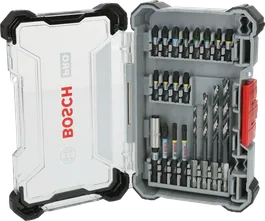 Bosch PRO 임팩트 메탈 세트 20개, 드릴링 및 박기용.