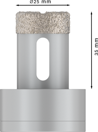 Bosch PRO 세라믹 건식 코어 커터 25x35mm X-Lock.