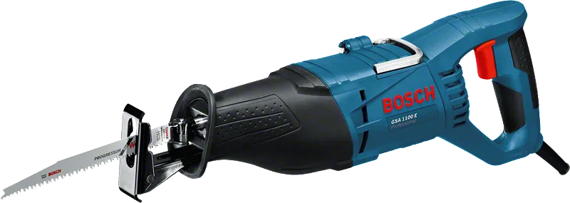 절단 깊이가 230mm인 Bosch GSA 1100 E 왕복톱.