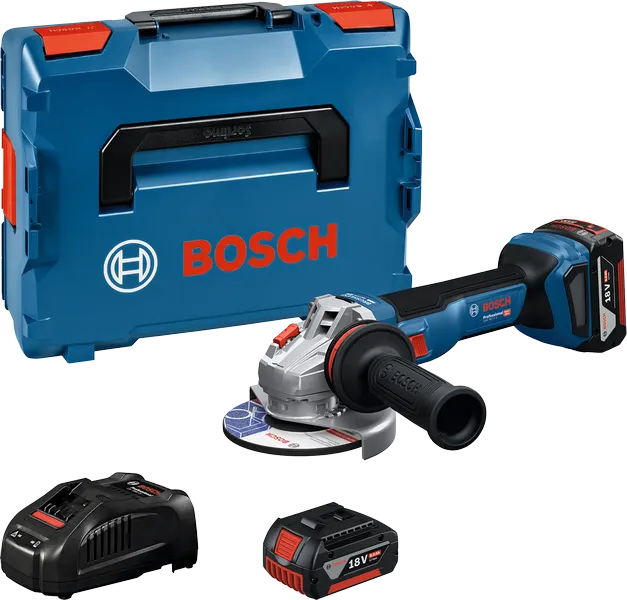 Bosch 18V 무선 각도 그라인더 세트.
