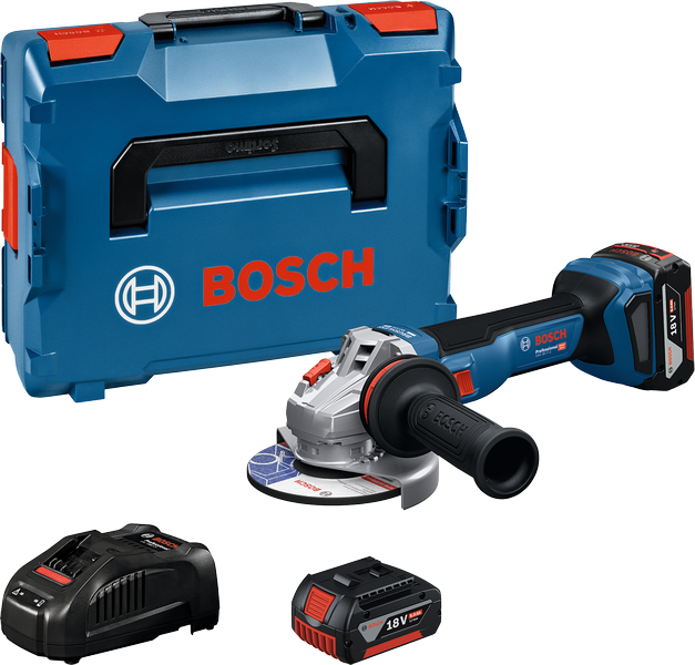 Bosch 18V 무선 각도 그라인더 세트.