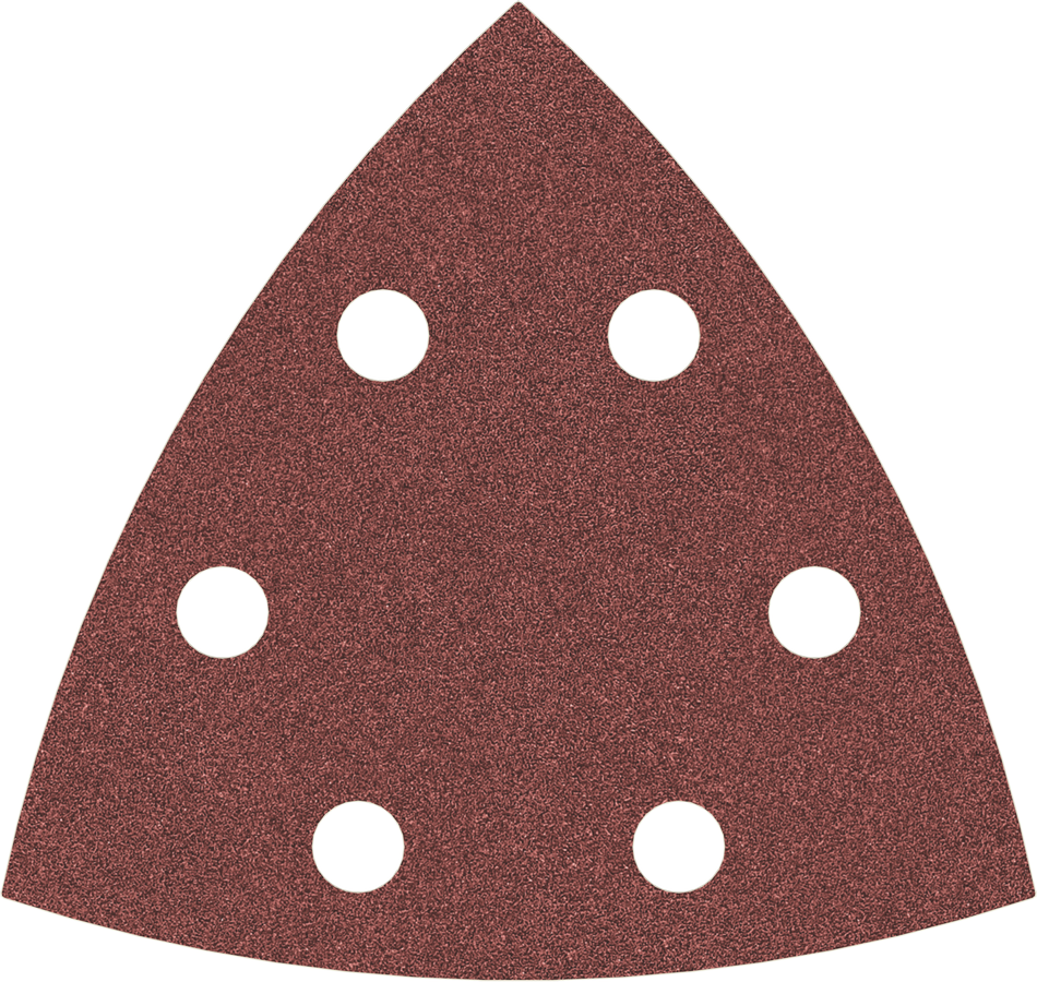 Bosch PRO F460 샌딩 시트 93x93mm G120, 구멍 6개.