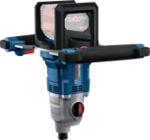 혼합을 위한 Bosch GRW 18V-160 교반 장치.