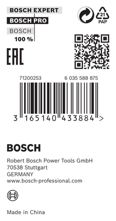 PRO 원형 톱날용 리덕션 링, 30 x 1.5 x 25.4 mm Bosch 리덕션 링 30 x 1.5 x 25.4 mm.
