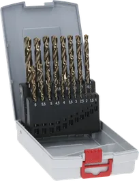 Bosch PRO 스테인리스 스틸 HSS-Co 트위스트 드릴 비트 세트, 19개.