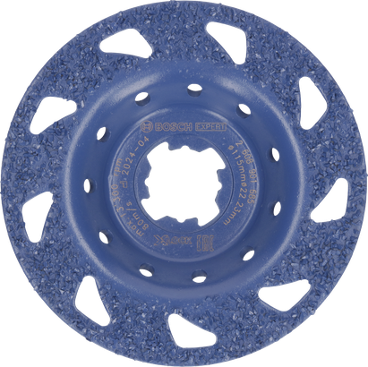 Bosch EXPERT 다중 소재 초경 연삭 헤드 중간 평면 115mm.