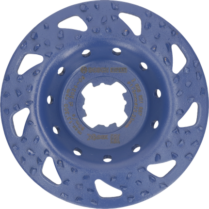 Bosch EXPERT 다중 소재 초경 연삭 헤드, 거친 경사형.