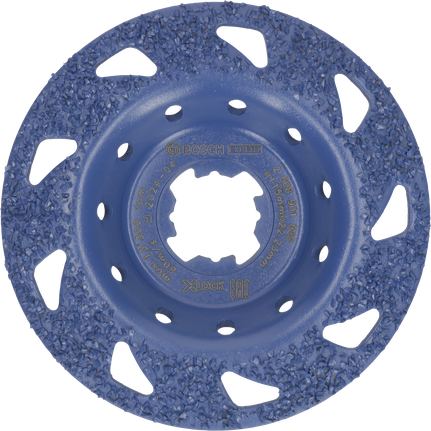 Bosch EXPERT 다중 소재 초경 연삭 헤드 기울어짐.