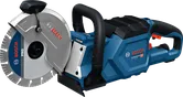 Bosch GCS 18V-230 무선 절단 및 연삭 도구.