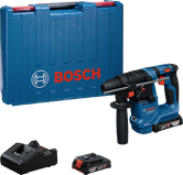 Bosch GBH 18V-18 로터리 해머(배터리, 충전기, 케이스 포함)