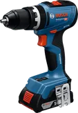 킥백 제어 기능이 있는 Bosch GSB 18V-65 무선 충격 드릴.