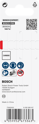 Bosch PRO 플래너 나이프 82 x 5.5 x 1.1 mm.