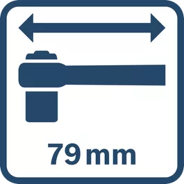 헤드 길이: 79 mm