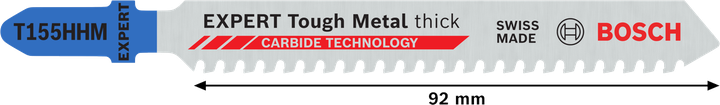 Bosch EXPERT Tough Metal T155HHM 톱날 92mm.