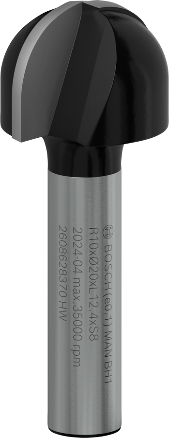 Bosch PRO 라우터 비트 코어 박스 R 10 섕크 8mm.