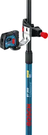 레이저 수평 조절 기능이 있는 Bosch BT 350 텔레스코픽 폴.