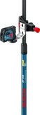 레이저 수평 조절 기능이 있는 Bosch BT 350 텔레스코픽 폴.