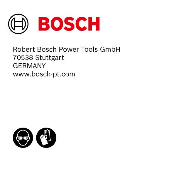 Bosch 테이프 측정 라벨.