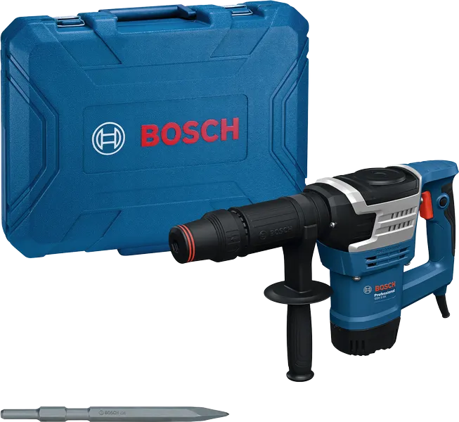 휴대용 케이스가 포함된 Bosch GSH 5 HX SDS max 파괴 해머.