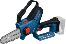 Bosch GKE 18V-15 무선 가지치기 톱은 빠른 가지 절단에 적합합니다.