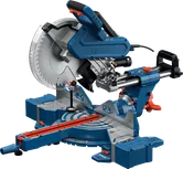 슬라이딩 암이 달린 Bosch GCM 340-305 D 마이터 톱.