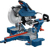 슬라이딩 암이 달린 Bosch GCM 340-305 D 마이터 톱.