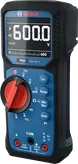 Bosch GDM 600-15 디지털 멀티미터, 600볼트 표시.