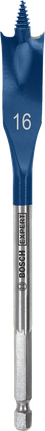 Bosch EXPERT 셀프컷 스피드 스페이드 드릴 비트 16mm.