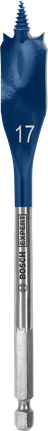 Bosch EXPERT 셀프컷 스피드 스페이드 드릴 비트 17mm.