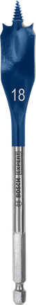 Bosch EXPERT 셀프컷 스피드 스페이드 드릴 비트 18mm.
