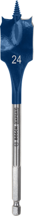 Bosch EXPERT 셀프컷 스피드 스페이드 드릴 비트 24mm.