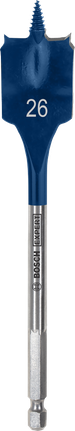 Bosch EXPERT 셀프컷 스피드 스페이드 드릴 비트 26mm.