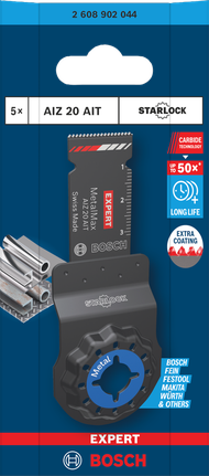 Bosch EXPERT AIZ 20 AIT MetalMax 금속용 플런지 절단 날.