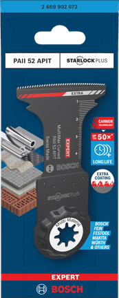 Bosch PAII 52 APIT MultiMax 플런지 컷 블레이드 52×50mm.