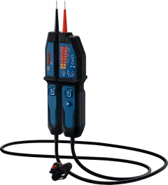 LED 표시등이 있는 Bosch GVT 1000-15 전압 테스터.
