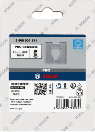 Bosch PRO 베이스플레이트 정사각형 7 x 96 x 96 mm.