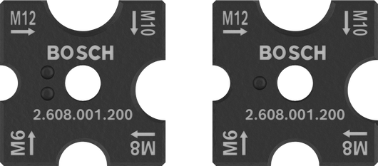 나사산 가공을 위한 Bosch PRO 커팅 다이 세트 M6 M8 M10 M12.