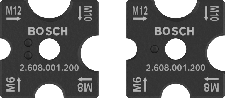 나사산 가공을 위한 Bosch PRO 커팅 다이 세트 M6 M8 M10 M12.