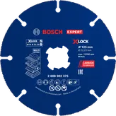 Bosch EXPERT 카바이드 멀티 휠 X-LOCK 절단 디스크 125mm.