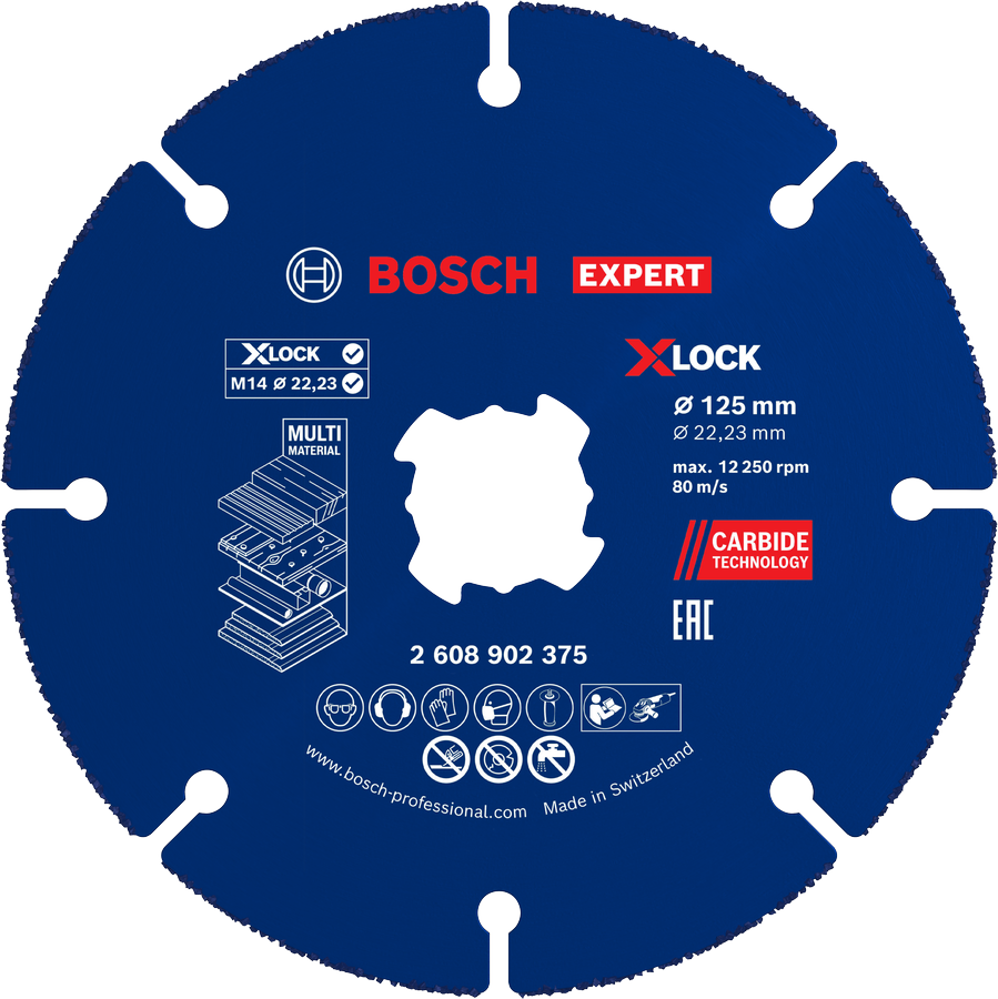 Bosch EXPERT 다중 소재 카바이드 절단 디스크 125mm.