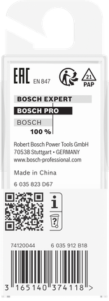 Bosch PRO 라우터 스트레이트 비트 3.2×7.7mm.